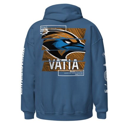 4 Strokes Vatia Unisex Hoodie Blue