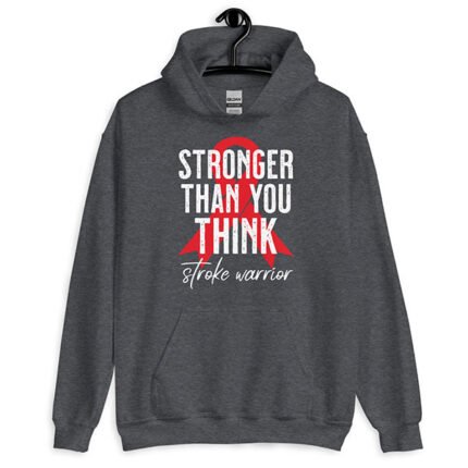 Stroke Survivor Unisex Hoodie Dark Heather