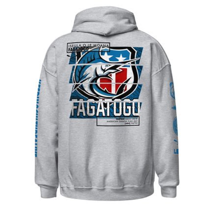 4 Strokes Fagatogo Unisex Hoodie Gray