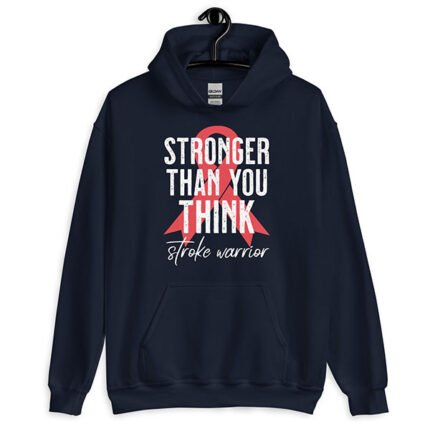 Stroke Survivor Unisex Hoodie Blue